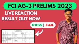 Mera FCI AG-3 ka Result | Aapka, kya rhaa?? #fciag3 #fciadmitcard #fciag3technical