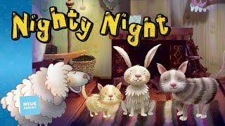 Say Goodnight to All Little Animals Cat, Duck, Spider & more in Nighty Night!