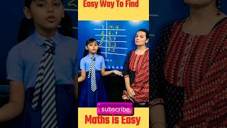 LCM In Easy Way | How To Find LCM of 2 Numbers| LCM Short Trick #ytshorts #shorts #fun #mathtricks