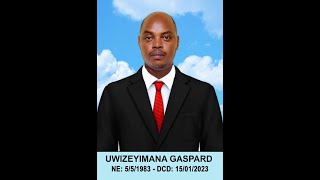 Umuhango wo guserzera guherekeza bwanyuma umubyeyi wacu UWIZEYIMANA Gaspard