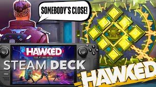 Hawked Gameplay on Steam Deck: Action Packed Extraction! (No Commentary)