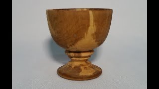 Wood turning - Quick guide on Pedestal bowl