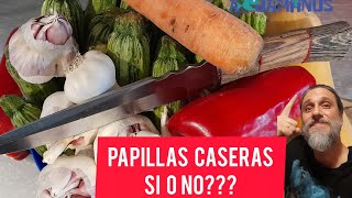 Papillas caseras, si o no??? Alimentación artesanal 🦐🦑🪱🧄🥕🥒