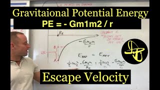 Gravitational Potential Energy and Escape Velocity