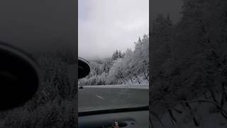 Snow Snoqualmie Pass WASHINGTON state