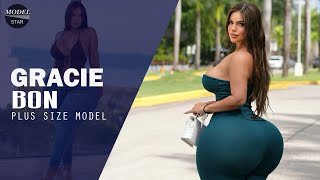 Gracie Bon | Glamorous Plus Size Curvy Fashion Model | Bio, Height, Weight, Age & Facts