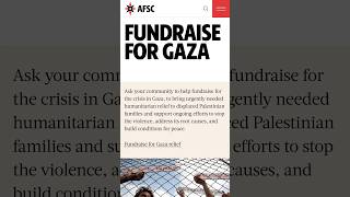 How to help Gaza in your community afsc.org/fundraise