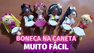 Como Fazer Boneca Ponteira de EVA / Parte 1/ Passo a Passo/ Diy