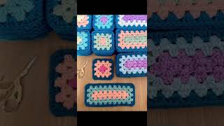 Pastel Tiles - free pattern #crochetblanket #crochetpattern #crochetideas