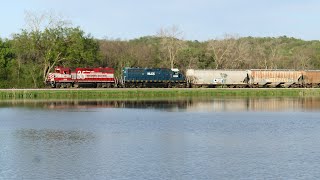 Chasing The WSOR Prairie Sub Local into The Sunset