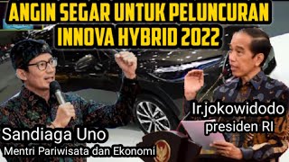 Sinyal kuat!! Innova hybrid bakal luncur di indonesia 2022-presiden Jokowi Dodo ikut mendukung