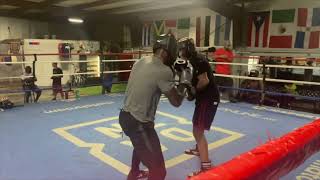 SPARRING AT THE BOXING GYM!!!