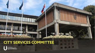 City Services Committee - 21 August 2024