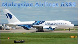 Malaysian Airlines A380 At MAN?!