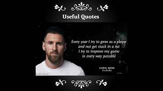 Lionel Messi Advice Will Change Your Life #Shorts