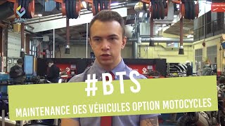 Alan PARCOURS BAC PRO ET BTS MAINTENANCE MOTO