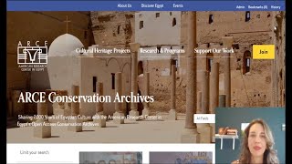 Conservation Archives Website Tutorial 1/4 - Introduction to the New Website