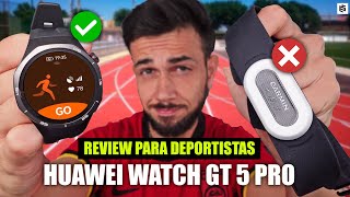 ES PERFECTO!✅HUAWEI WATCH GT 5 PRO: REVIEW para DEPORTISTAS