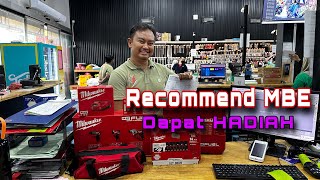 PAKAR ELEKTRIK : Boss Hadiahkan Milwaukee Tools Sebab Recommend Project