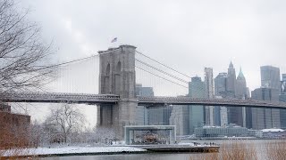 Dumbo, Brooklyn | It snowed again in New York City!