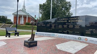 Caswell county veterans memorial