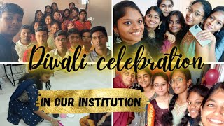 DIWALI CELEBRATION AT IARCH - Institution | Had fun with our chairman | Biriyani Treat #diwalivlog