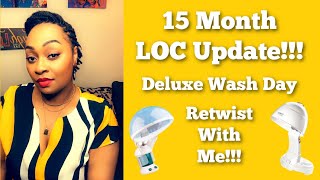 15 Month LOC Update! | Retwist With Me!!!