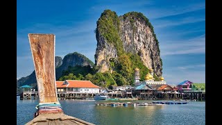 🇹🇭 This is Thailand's ONLY Krabi THAILAND Getaway: Muslim Floating Village (Koh Panyee)