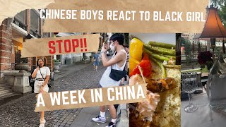 CHINESE BOYS REACT TO BLACK GIRL IN CHINA + more| A Week in China