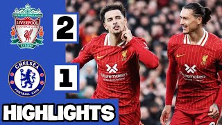 🔴 Liverpool vs Chelsea (2-1) HIGHLIGHTs: Salah & Curtis Jones goals premier League