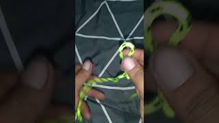 SIMPLIEST WAY TO TIE BUTTERCLY KNOT #shorts #loop #hitch #subs #tiktok #howtoties