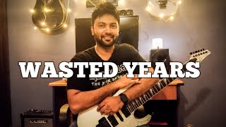 Wasted Years | Iron Maiden | Instrumental | Cover | Sandeep Kamath