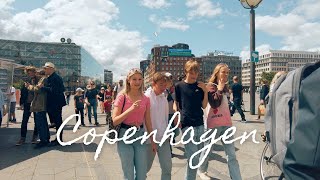 Copenhagen, Denmark 🇩🇰 4k Walking Tour, Tourist Attractions, Central Station, Vesterbrogade 2022