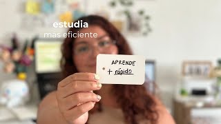 estudio efectivo: aprende temas largos más rápido y fácil (tips de estudio y memorización con IA)