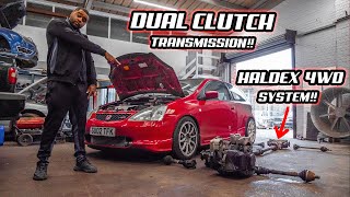 I'M BUILDING A DCT QUATTRO CIVIC TYPE R!!