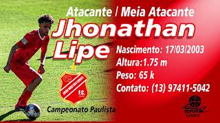 JHONATHAN LIPE  - ATACANTE E MEIA ATACANTE (2003)