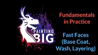 Fast Faces - Miniature Painting Fundamentals in Practice 1