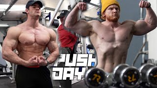 PUSH Day with an IFBB Pro Bodybuilder