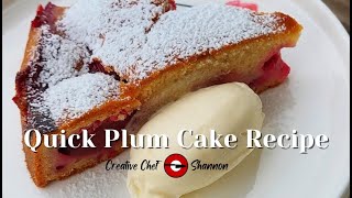 Awesomely Delicious Plum Cake