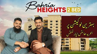 Bahria heights 2 Bed Apartment Available For sale