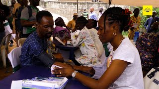 Eko Club International launches its Medical Mission in Ayobo, Lagos offering quality healthcare.