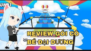 Review gói cô bé đại dương và vào chơi 1 ván tiệc trò chơi || Ngân Xu Cà Na || #ngansieuuxu