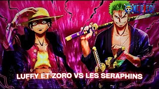 UNE ALLIANCE IMPROBABLE ! LUFFY ET ZORO CONTRE LES SERAPHINS #onepiece  #eggheadarc  #zoro  #luffy