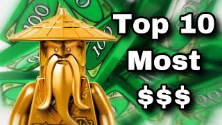 Top Ten Most EXPENSIVE Ninjago Minifigures! (2021)