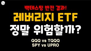 미국주식 레버리지 ETF : TQQQ, QLD, UPRO 정말 위험한가?