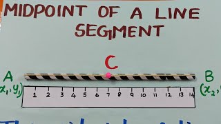 mid point of a line segment tlm/ mid point of a line segment working model