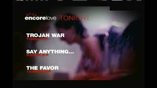 Encore Love - Tonight Promo Bumper 2009