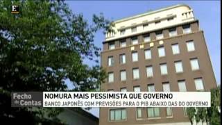 Nomura mais pessimista que Governo