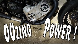 Supercharging the Triumph Bobber (part 9) First ride with the TTS performance supercharger!