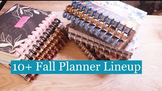 Happy Planner Line-Up For Fall // *OVER 10 PLANNERS!* // Fall Back Into Planning Series Lineup